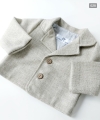 Merino wool jacket with a small check pattern, natural light beige.jpg